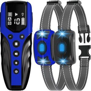 No Shock Dog Training Collar-2 Collars